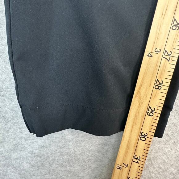 Banana Republic Motion Tech Hybrid Performance Pants Mens 34 Black Elastic Waist - Picture 12 of 13